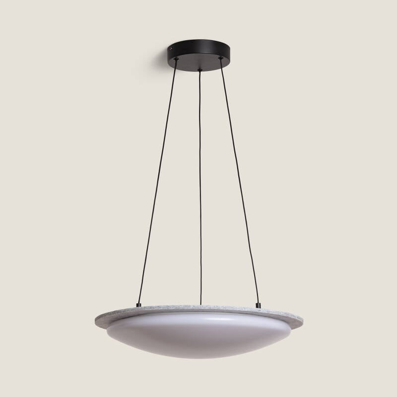 Lámpara Colgante acústica LED 24W Fieltro CCT Seleccionable Lezhan