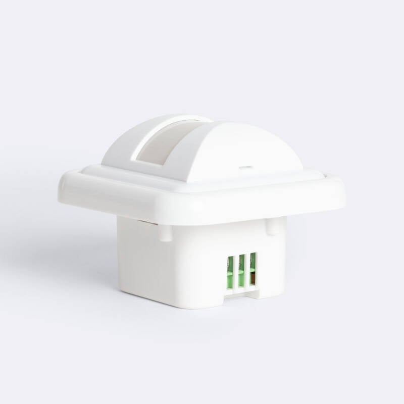 Sensor de Movimiento PIR Crepuscular 160º para Mecanismo de Pared