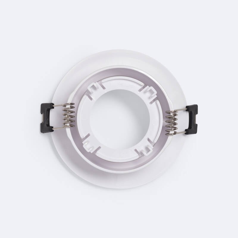 Aro Downlight Cónico Bajo UGR para Bombilla LED GU10 / GU5.3 Corte Ø 70 mm