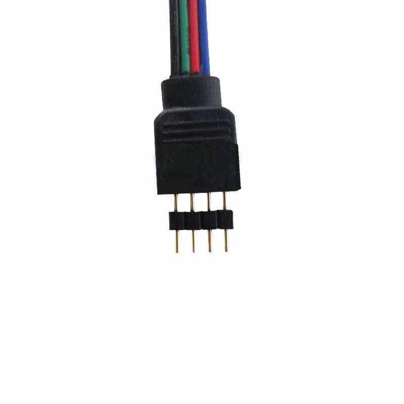 Conector 4 PIN Tira LED RGB 12/24V DC