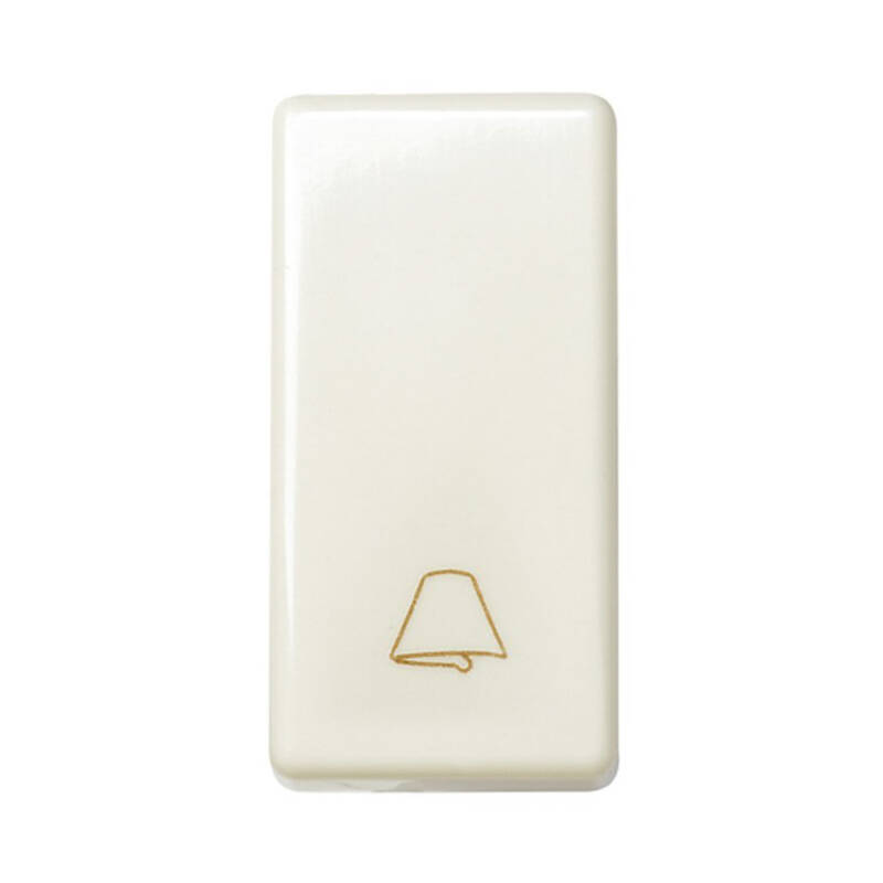 Interruptor Simple Pulsador Estrecho con Tecla Campana SIMON 27 Play 27150