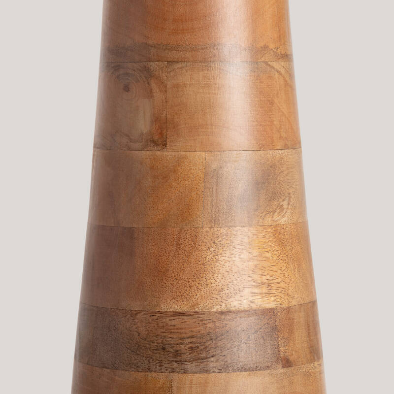 Lámpara de Pie Madera Zeil Rajesh ILUZZIA