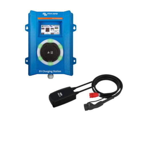Pack Cargadores Coche Eléctrico Victron 22kW con Cargador Portátil 11kW