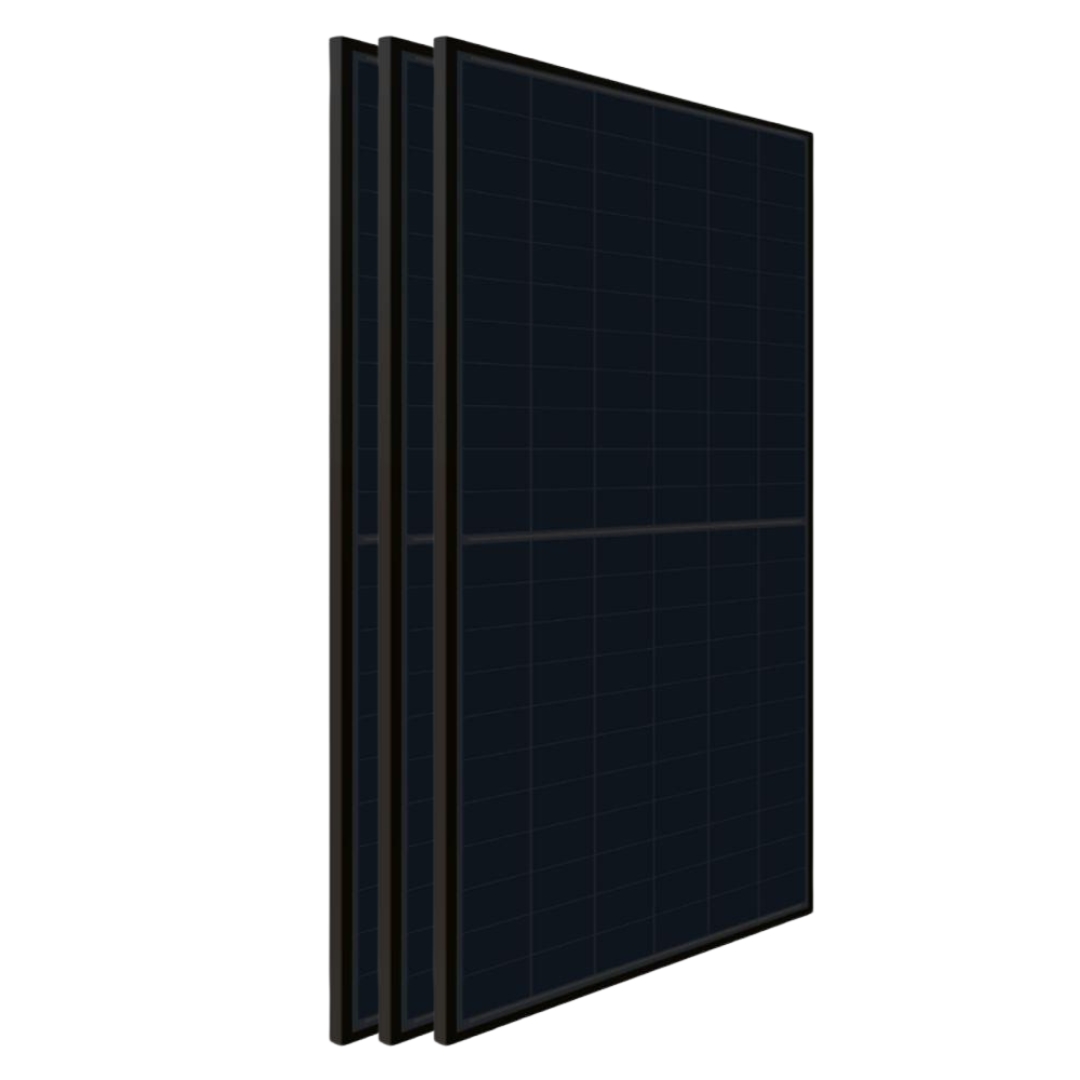 Pack 3 unidades Placas Solares 450W Bifaciales Full Black N-Type MEPV ULTRA Eurener