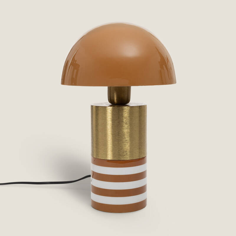Lámpara de Mesa Metal Tanev Darpan