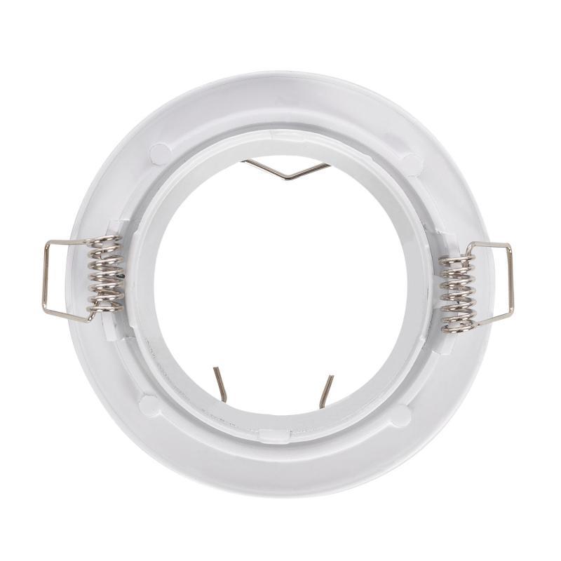 Aro Downlight Circular Basculante para Bombilla LED GU10 / GU5.3 Corte Ø 72 mm