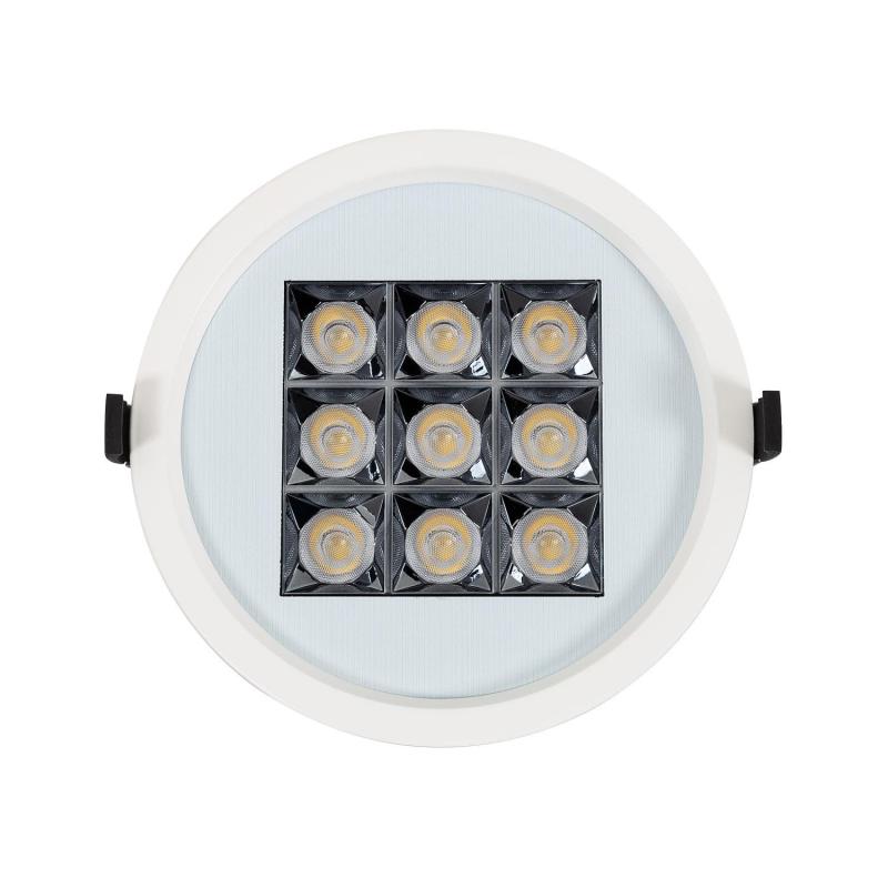 Downlight LED 30W Circular AERO VisualConfort UGR13 Corte Ø 205 mm