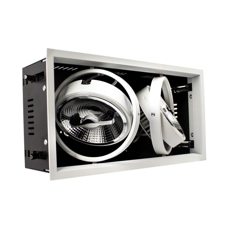 Foco Downlight LED 30W Regulable Kardan AR111 Corte 315x165 mm