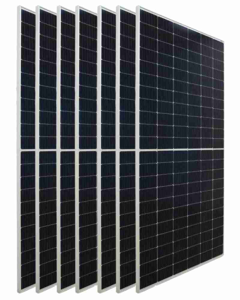 Pack 7 unidades Paneles Solares Fotovoltaicos 500W Tensite Monocristalinos PERC