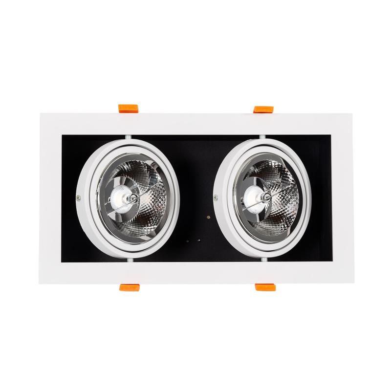 Foco Downlight LED 30W Kardan AR111 Corte 325x165 mm