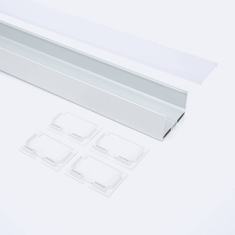 Perfil Aluminio Colgante XL para Tira LED hasta 45 mm