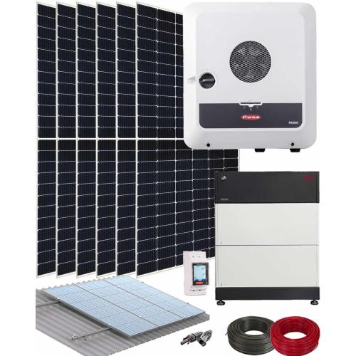 Kit Solar Híbrido Fronius 3600W 18kWhdia