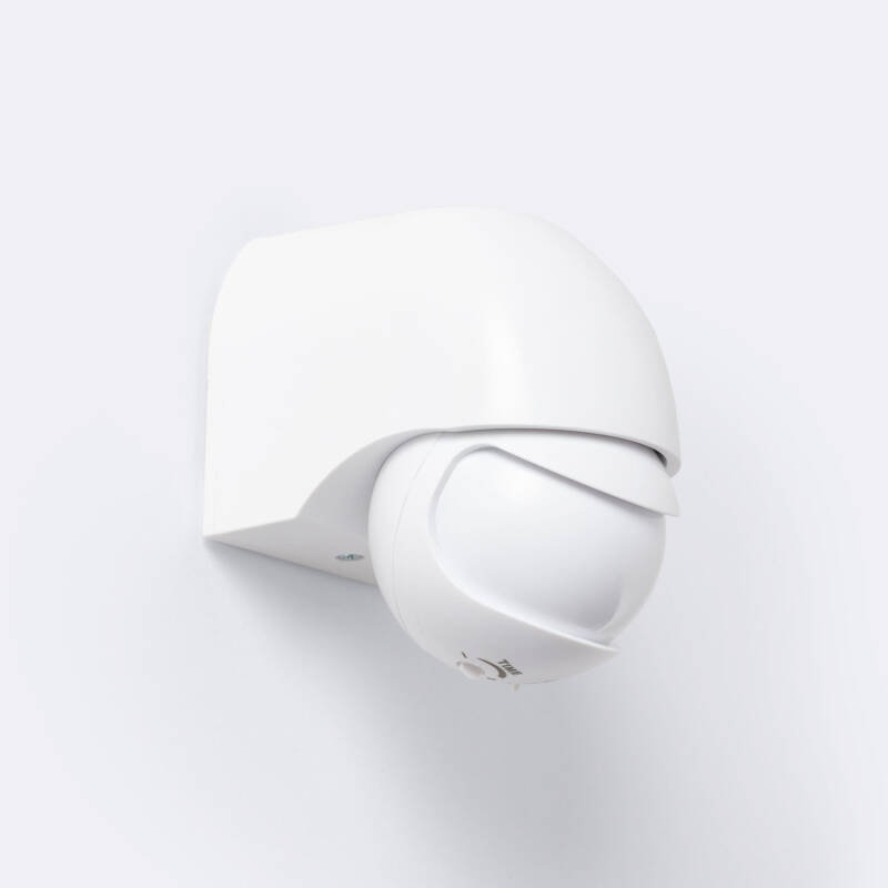 Sensor de Movimiento RADAR Crepuscular 180º de Pared Exterior IP44