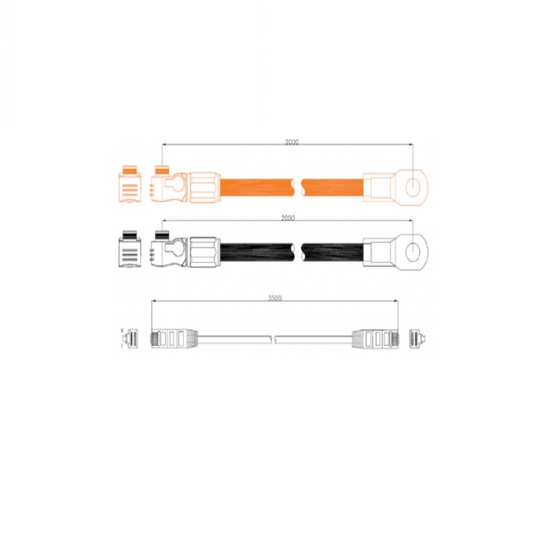 Pack de Cables para Baterías PYLONTECH