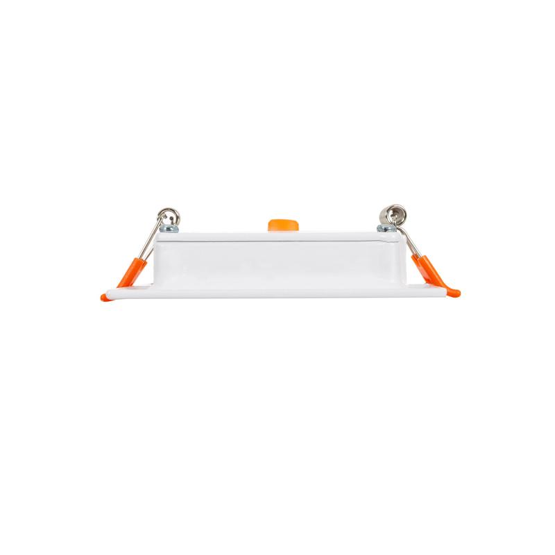 Placa LED 7W Cuadrada CCT Seleccionable Microprismático LIFUD Corte 75x75 mm