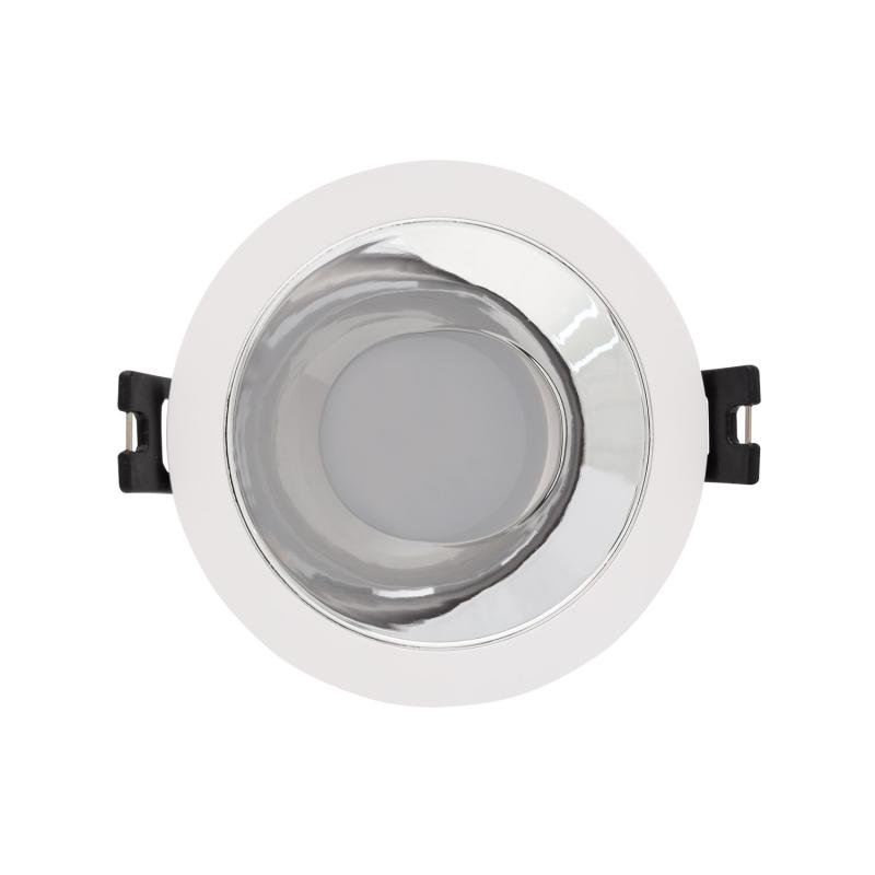 Aro Downlight Cónico Reflect Excentrico para Bombilla LED GU10/ GU5.3 Corte Ø 75 mm