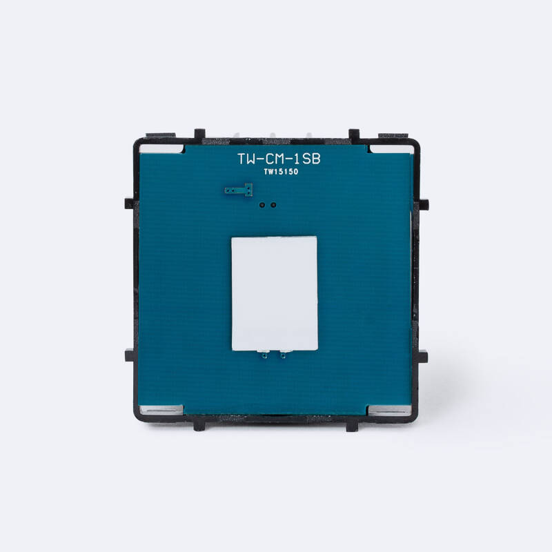 Interruptor WiFi Táctil Simple con Marco Cristal Modern