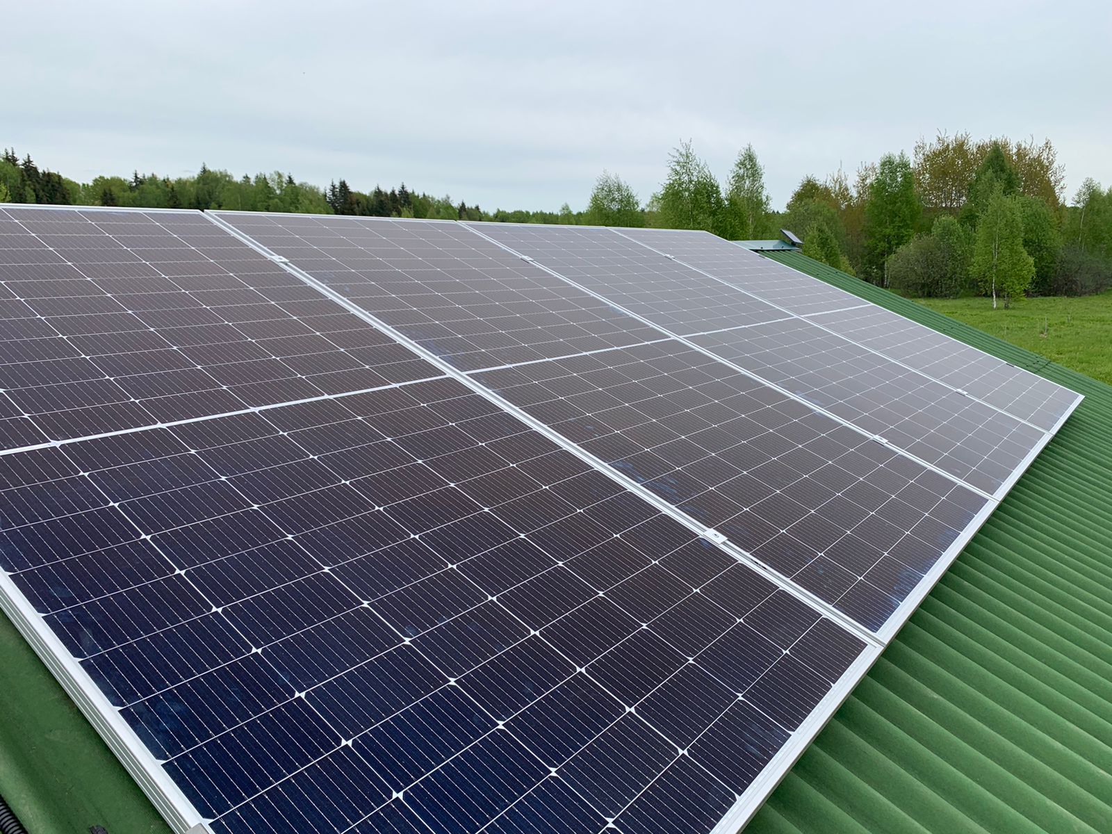 Planta de energía solar 15.75 kW  h