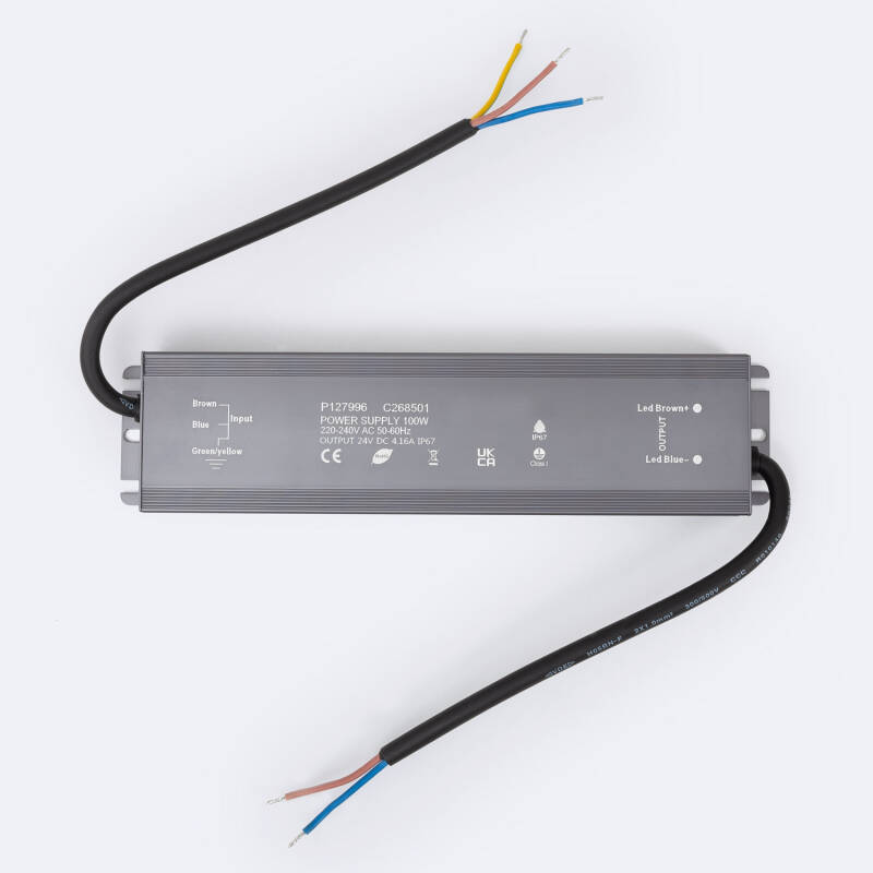 Fuente de Alimentación Estanca 24V DC IP67