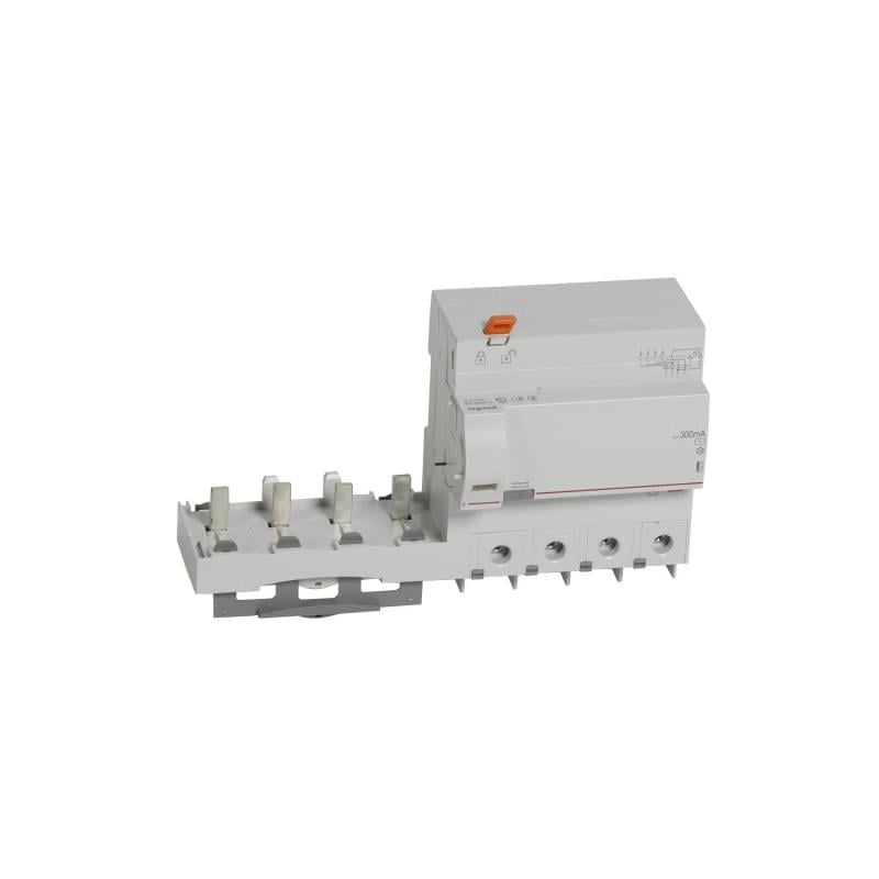 Bloques Diferenciales Adaptables Industrial 4P 300mA 125A 10kA Clase AC LEGRAND DX³ 410628