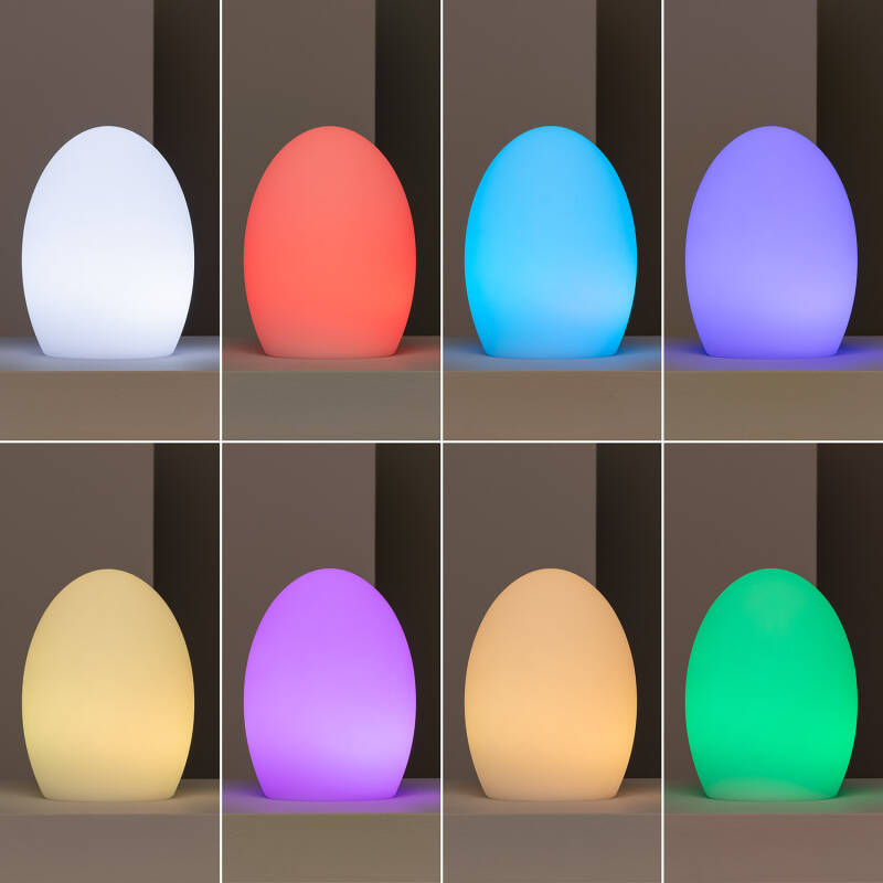 Lámpara de Mesa LED RGB Portátil para Exterior con Batería Recargable Muna
