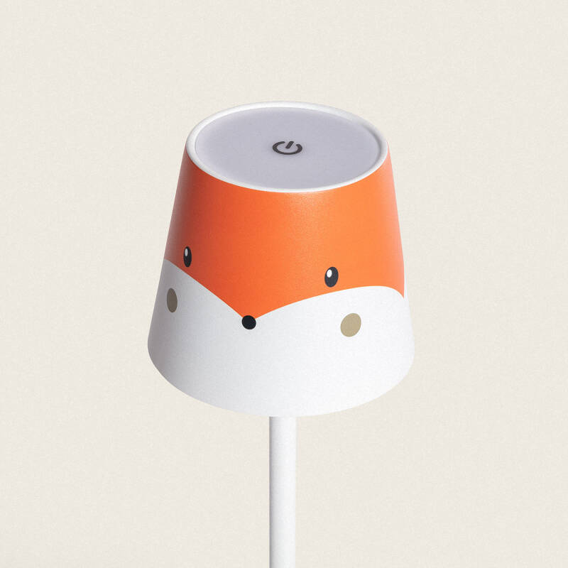 Lámpara de Mesa LED 3W Portátil de Metal con Batería USB Recargable Anisa