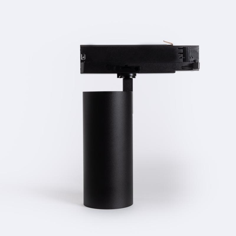 Foco Carril LED Trifásico 40W Carlo Negro