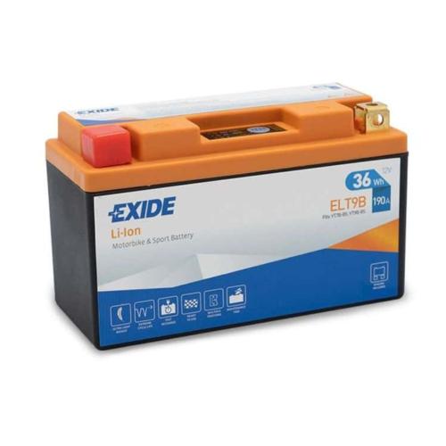 Batería Litio Moto 12V 3Ah 190A Exide ELT9B