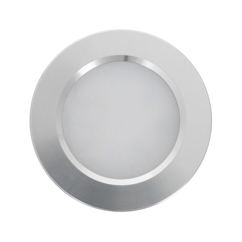 Downlight LED 3W 12V DC Circular Mueble Corte Ø 63 mm