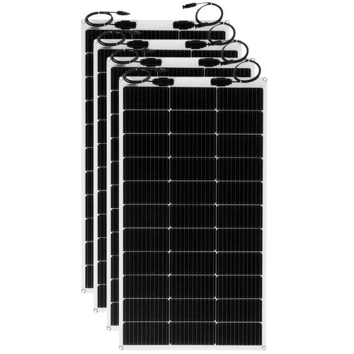 Pack 4 uds Placas Solares Flexibles 200W Tensite