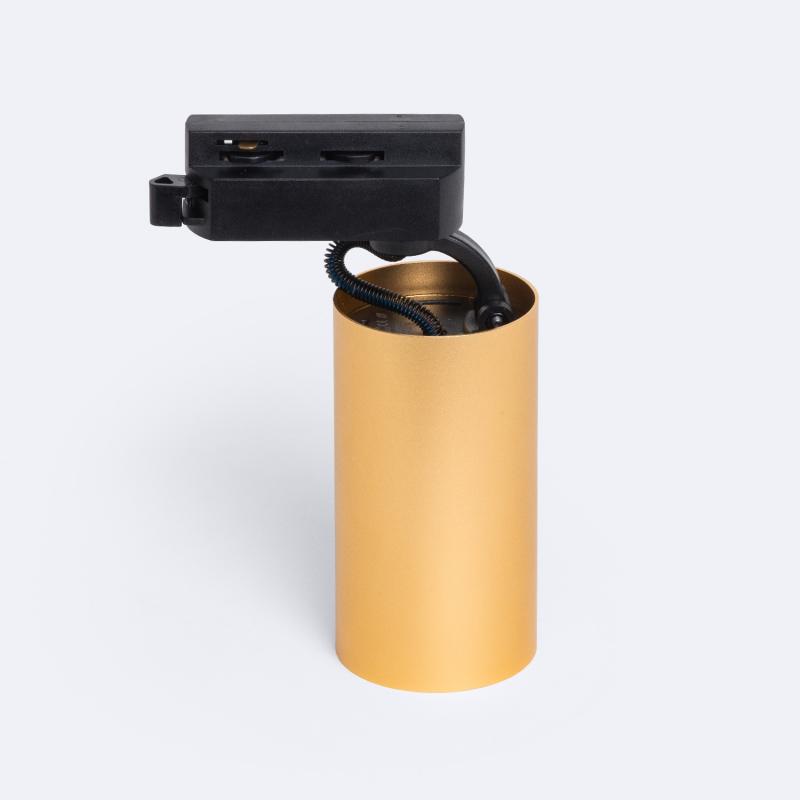 Foco Carril Monofásico Lux para Bombilla GU10
