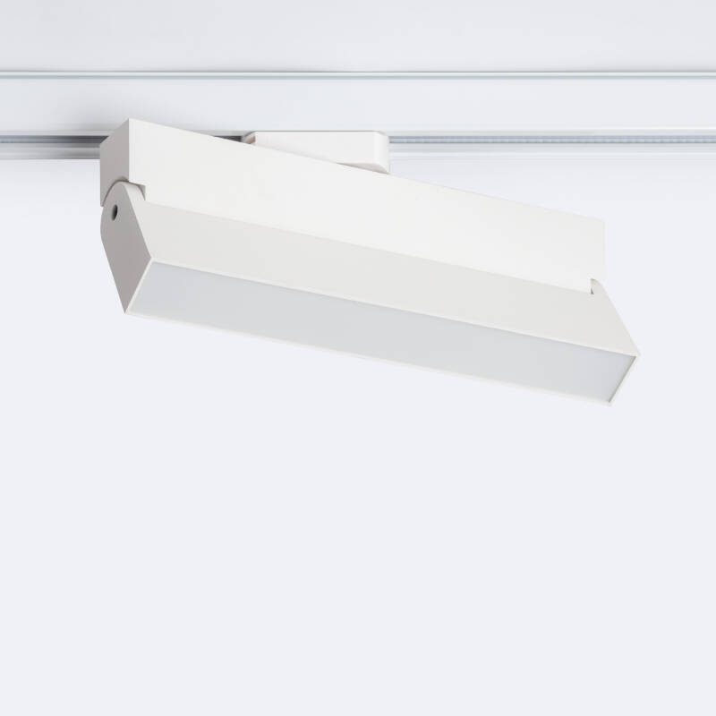 Foco Carril Lineal LED Monofásico 24W Regulable CCT Seleccionable Elegant Blanco