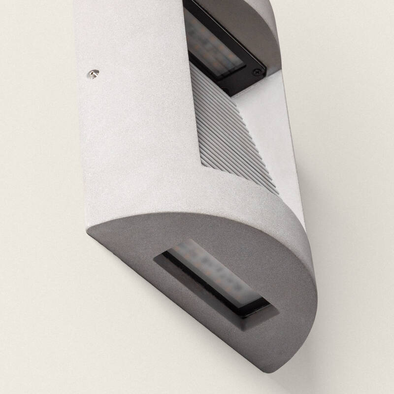 Aplique de Pared Exterior LED Regulable 16W Cemento Zalix