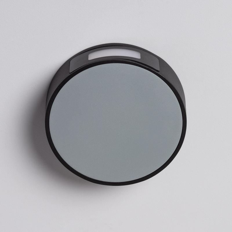 Aplique de Pared Exterior LED 6W Aluminio Crono Gris