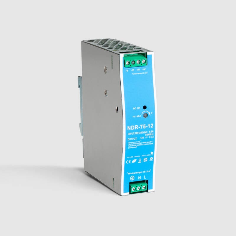 Fuente de Alimentación 12V DC para Carril DIN