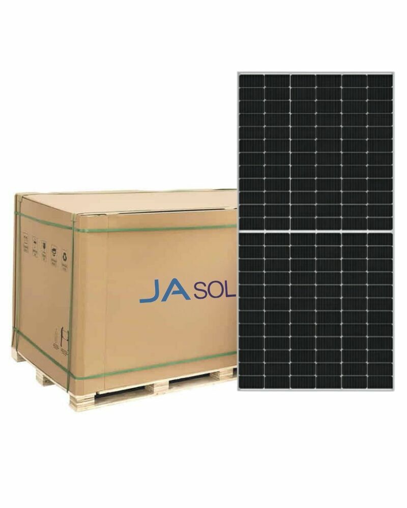 Pallet Paneles Solares Bifaciales 530W Ja Solar TOPCon N-Type