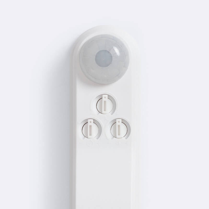 Sensor de Movimiento PIR Crepuscular 360º de Superficie Exterior IP65 con Mando