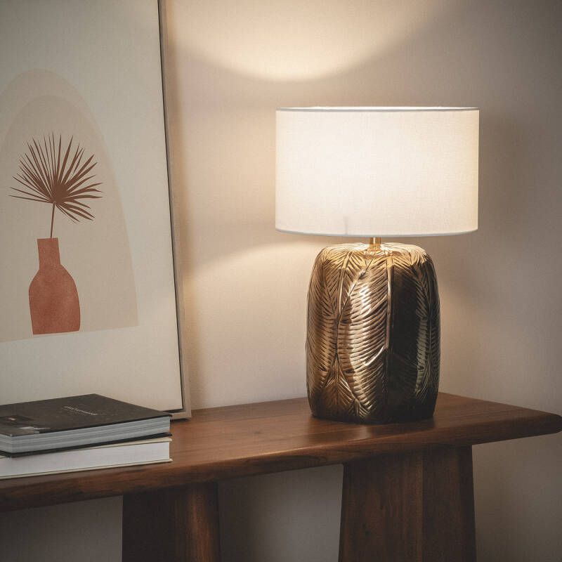 Lámpara de Mesa Aluminio Sahitya ILUZZIA