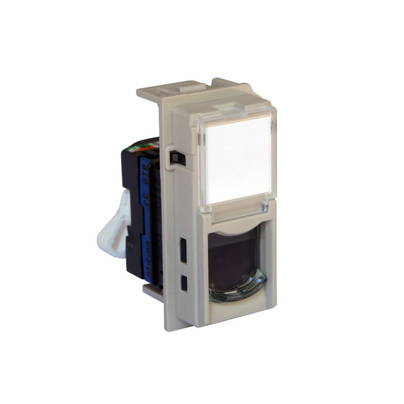 Base RJ45 UTP CAT 6 1 Módulo BTicino Living Now K_4279C6