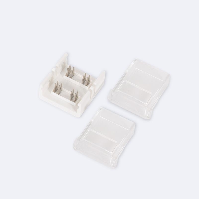Conector Hipopótamo para Tira LED RGB WCOB 220V Silicone FLEX Ancho 12 mm