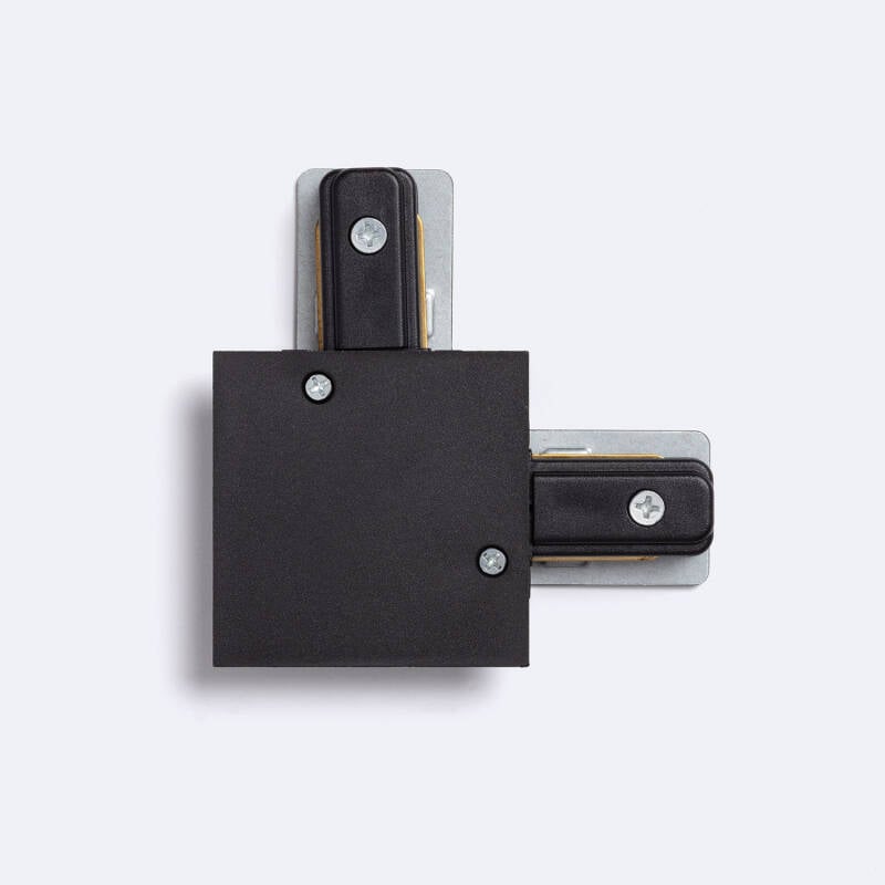 Conector Tipo L para Carril Monofásico Empotrable Aluminio