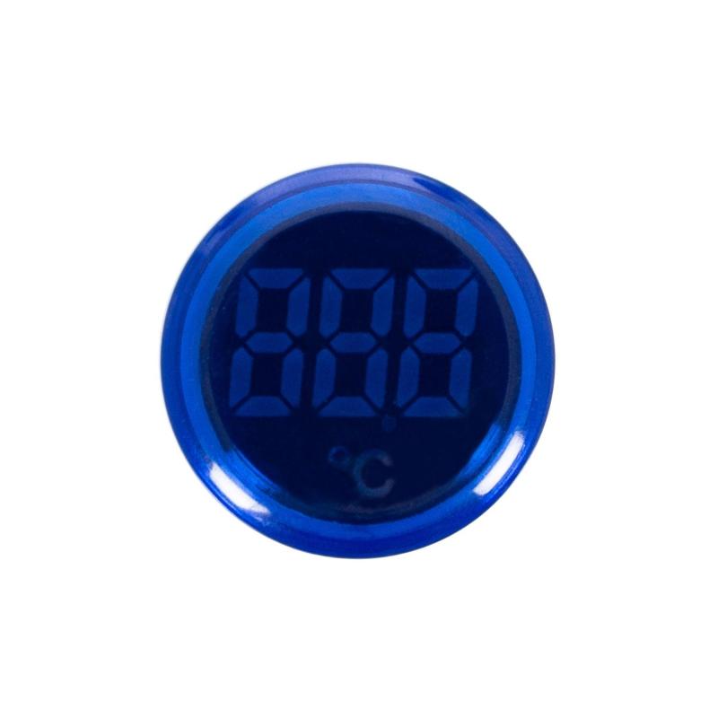 Testigo Luminoso MAXGE con Termómetro -25ºC/+125ºC Ø22mm