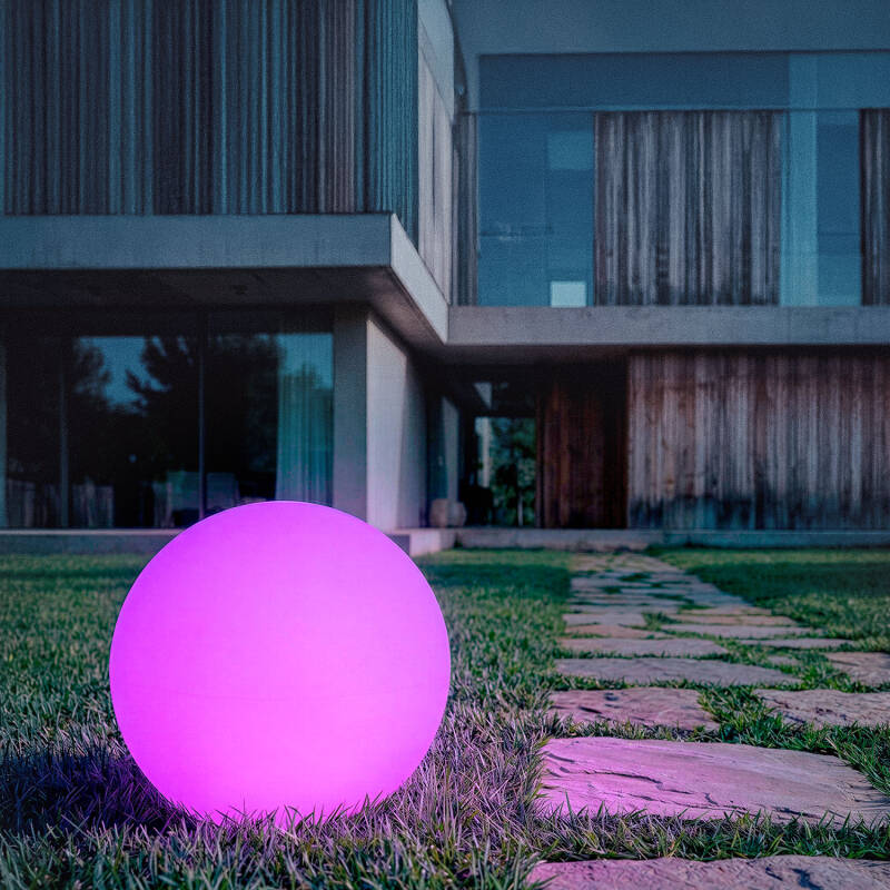 Lámpara Esférica Decorativa Bola de Luz Led Evan Orb
