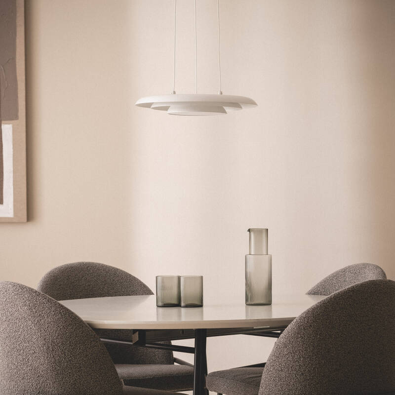 Lampara Colgante LED 24W Metal  Ø400 mm CCT Seleccionable Handen Telmor