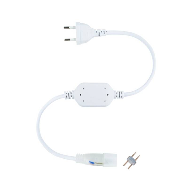 Cable Rectificador para Tira LED Neón Circular 360 Monocolor
