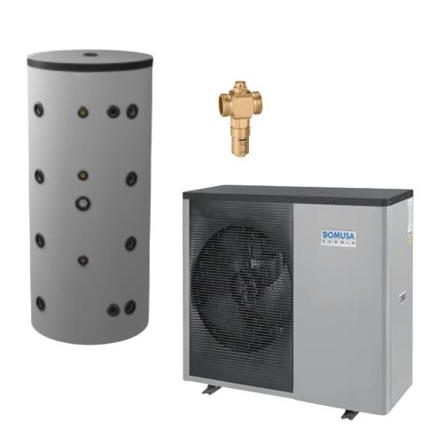 Kit Aerotermia ACS 300L Domusa Dual Clima 19HT 19kW R290