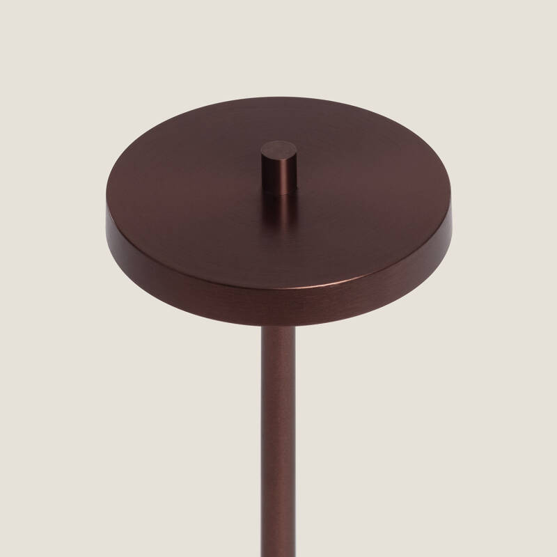 Lámpara de Mesa LED Portátil para Exterior Metal con Batería Recargable Jawania