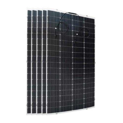 Pack 5 unidades de Paneles Solares Flexible 240W 12V Tensite