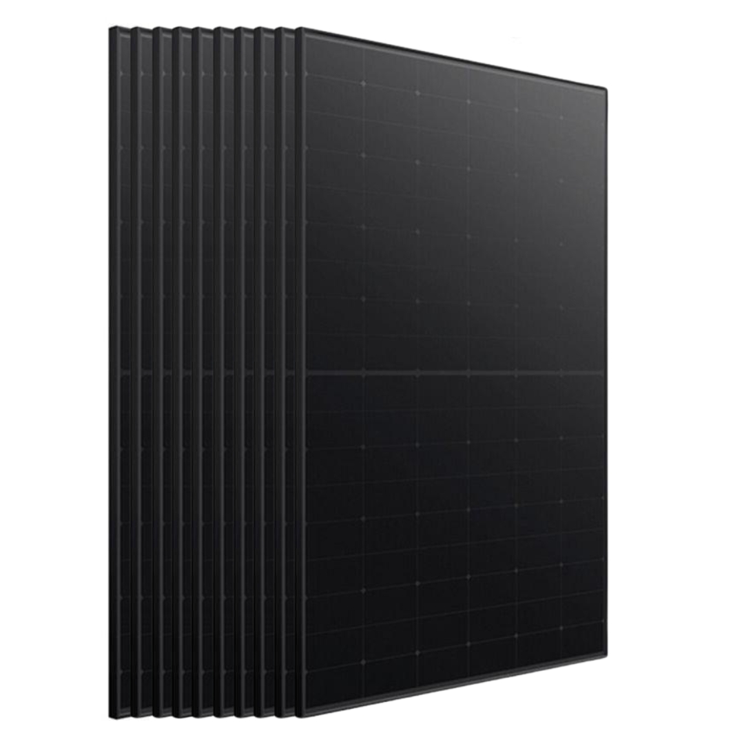 Pack 10 unidades Paneles Solares Fotovoltaicos 500W Tensite Full Black TOPCon N-Type