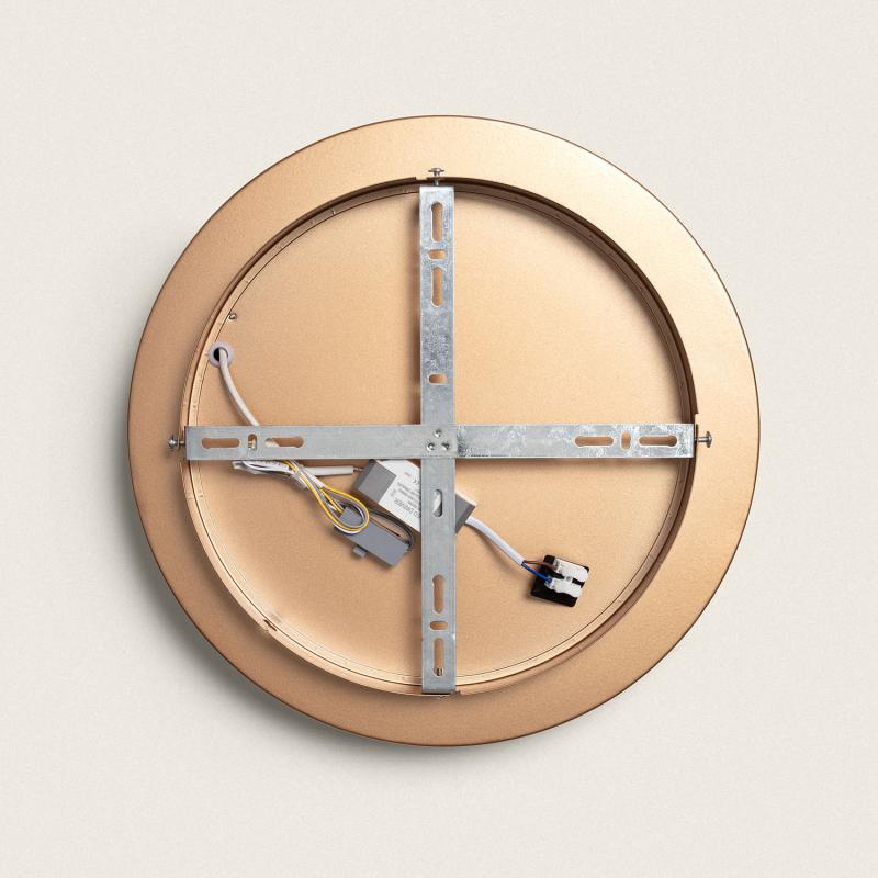 Plafón LED 30W Circular Metal Ø380 mm CCT Seleccionable Jacob